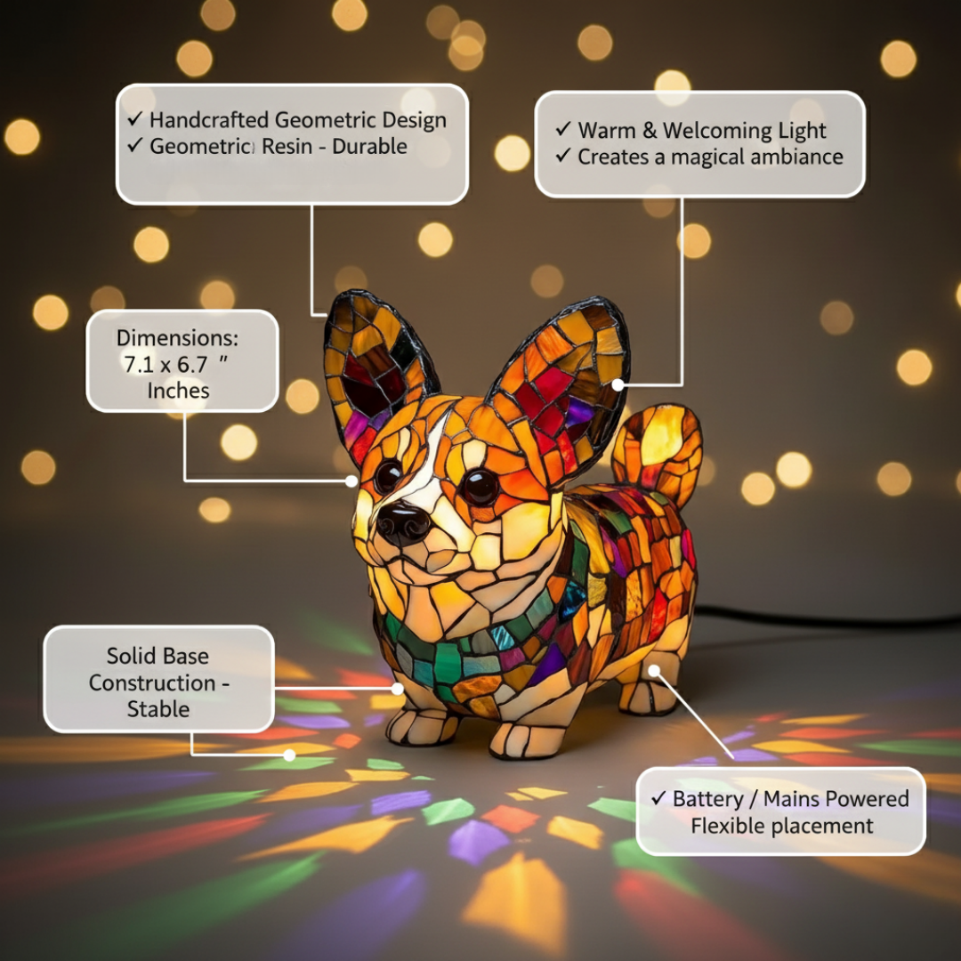 Stralende Corgi