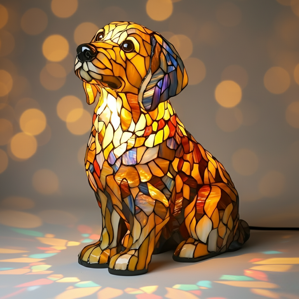 Beeldje van spirituele Golden Retriever Lily