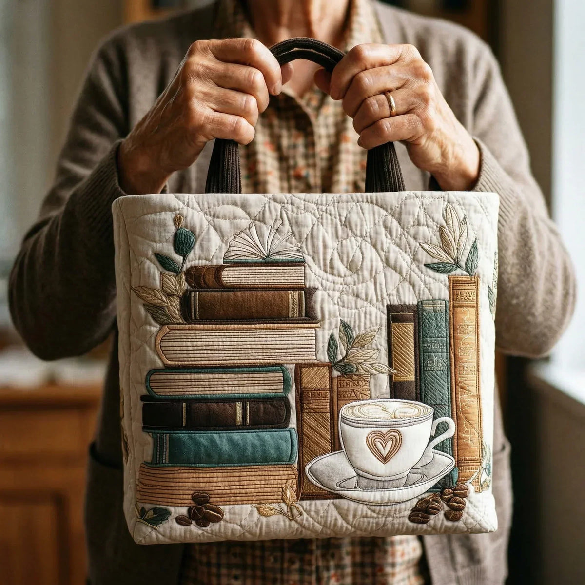 Handgemaakte tas - Koffiehoofdstuk